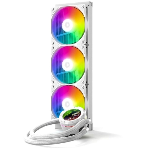 Жидкостная система охлаждения для процессора ID-COOLING SL360 XE белый 120мм алюминий+медь 1800rpm 30db 4-pin 350W