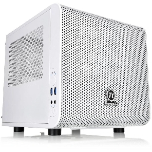 Компьютерный корпус Thermaltake Core V1 белый w/o PSU,CA-1B8-00S6WN-01
