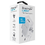 Сетевое зарядное устройство Qumo Energy light 10Вт, (модель 0103), порт: USB-A, + кабель PVC 1м. USB-A на MicroUSB, белый