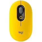 Мышь беспроводная Logitech POP Mouse желтый, 4000 dpi, Bluetooth, кнопки - 4