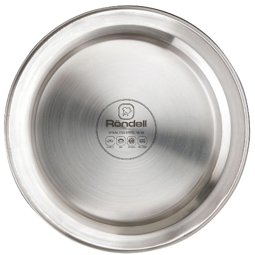 Чайник для плиты металлический Rondell Solo RDS-1608 2.5 л. стальной
