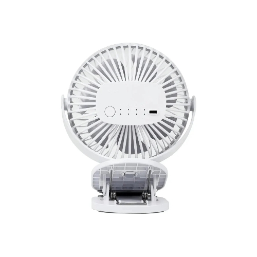 Вентилятор Centek CT-5045 белый, настольный, 5 Вт, 4 скорости, 15 см