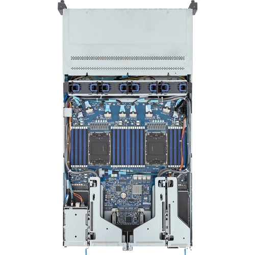 Серверная платформа Gigabyte Server Platform R283-S98/2U/2xIntel (Gen 4/5)/2xHS/32xDIMM/8xSFF NVMe/SATA/SAS + 16xSFF SATA/SAS + 2xSFF SATA/SAS/2x1GbE/2xOCP 3.0/4xFHHL/2x2000W/Rails/1Y