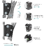 Кронштейн для телевизора Kromax CASPER-101 черный, 10