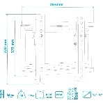 Кронштейн для телевизора Arm Media STEEL-6 черный, 15