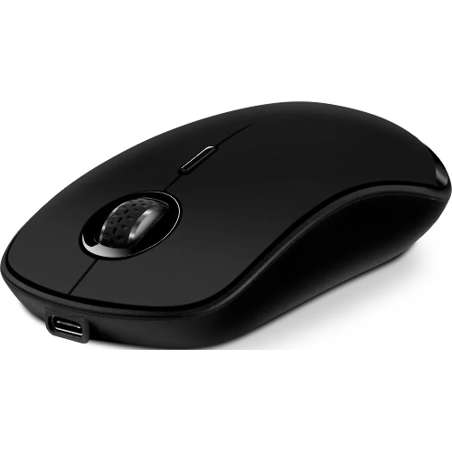 Мышь беспроводная SVEN RX-570SW черный, 1600 dpi, радиоканал, Bluetooth, USB, кнопки - 4