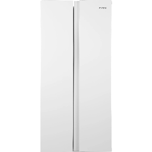 Холодильник Hyundai CS45082F белый двухкамерный 270/180л морозилка снизу, No Frost, Side by Side
