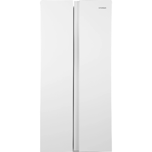 Холодильник Hyundai CS45082F белый двухкамерный 270/180л морозилка снизу, No Frost, Side by Side
