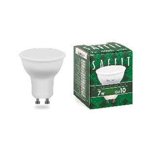 Лампа светодиодная SAFFIT SBMR1607 (55146) 7Вт 230В GU10 белый