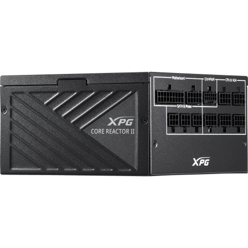 Блок питания ADATA XPG CORE REACTOR II 1200 (COREREACTORII1200G-BKCEU), 1200Вт, 80 PLUS Gold, 135мм, модульный, черный