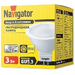 Лампа светодиодная Navigator NLL-MR16-3-230-4K-GU5.3 3Вт 4000К белый GU5.3 230лм 220-240В
