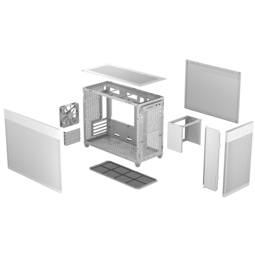 Компьютерный корпус Asus AP201/WHT/MESH AP201 ASUS PRIME CASE MESH WHITE EDITION (90DC00G3-B39000) (771913)