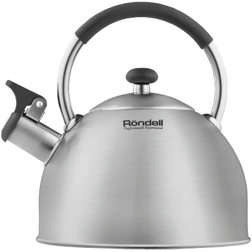 Чайник для плиты металлический Rondell Solo RDS-1608 2.5 л. стальной