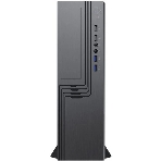 Компьютерный корпус Slim Case Powerman EL555 черный PM-300ATX 2хUSB 3.0+2хUSB 2.0,HD,Audio mATX, miniATX