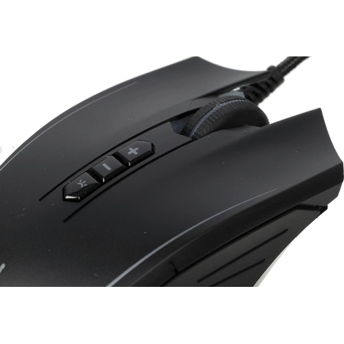 Мышь проводная A4Tech Bloody Q81 черный, 3200 dpi, USB, кнопки - 8