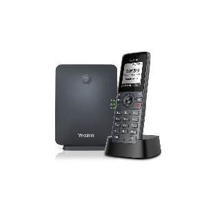 Беспроводная телефонная IP-DECT-система YEALINK W71P (база W70B+трубка W71H) до 10 SIP-аккаунтов, до 10 трубок на базу, до 20 вызовов, шт