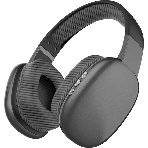 Беспроводные/проводные наушники QUMO Sense BT 0084 черный, накладные, Bluetooth + проводной, до 10 ч