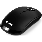 Мышь беспроводная SVEN RX-570SW черный, 1600 dpi, радиоканал, Bluetooth, USB, кнопки - 4