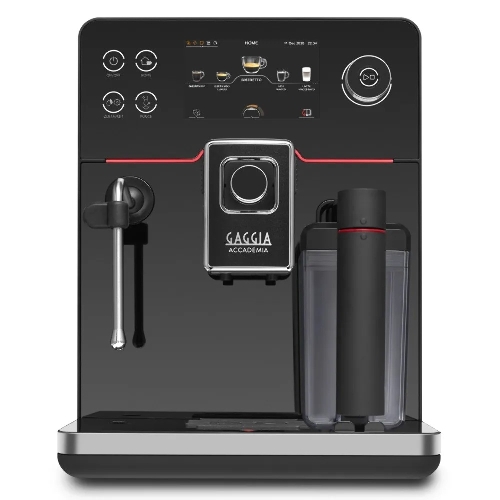Кофемашина автоматическая Gaggia RI9781/01 NEW ACCADEMIA GLASS черный, молотый/зерновой, 1.6 л, 1900 Вт, 15 бар