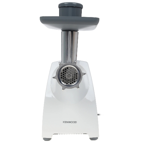 Мясорубка электрическая Kenwood MG 360 белый, 1400 Вт, 1.5 кг/мин, реверс, насадки - 5