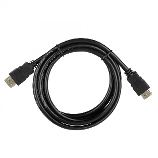 Кабель ACD-DHHM2-18B HDMI 2.0, Golden Plated,19m/19m, черный, 1.8м