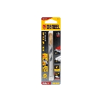 Сверло спиральное по металлу Denzel 8 x 117мм, Р6М5, Golden Tip, многогранная заточка