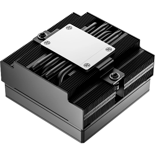 Кулер для процессора ID-COOLING IS-53-XT BLACK LGA1851/1700/1200/115X/AM5/AM4 низкопрофильный высота 53мм (24шт/кор, TDP 120W, PWM, 4 тепл.трубок/медная база, FAN 92мм, черный) BOX
