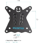Кронштейн для телевизора Kromax CASPER-101 черный, 10