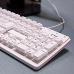 Клавиатура проводная SVEN Standard 301 USB белая