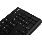 Клавиатура проводная Logitech K120 for business, USB черный (заводская гравировка)