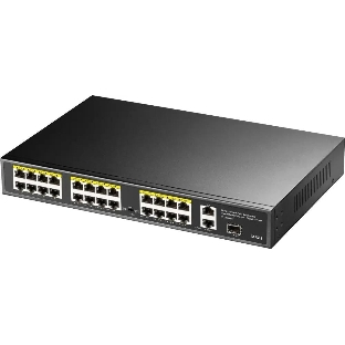 Коммутатор Cudy FS1026PS1, 24×100 Мбит/с, 2×1 Гбит/с