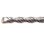 Бур по бетону Denzel двойная спираль, Cobalt W-tip, 8x210 мм, SDS PLUS