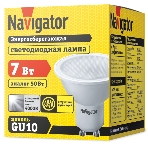 Лампа светодиодная Navigator NLL-PAR16-7-230-4K-GU10 7Вт 4000К белый GU10 500лм 170-260В