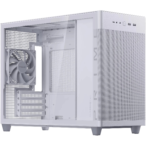 Компьютерный корпус Asus AP201 PRIME CASE TG WHITE AP201/WHT/TG
