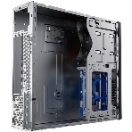 Компьютерный корпус Slim Case Powerman EL555 черный PM-300ATX 2хUSB 3.0+2хUSB 2.0,HD,Audio mATX, miniATX