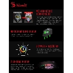 Мышь проводная A4Tech Bloody Q81 черный, 3200 dpi, USB, кнопки - 8