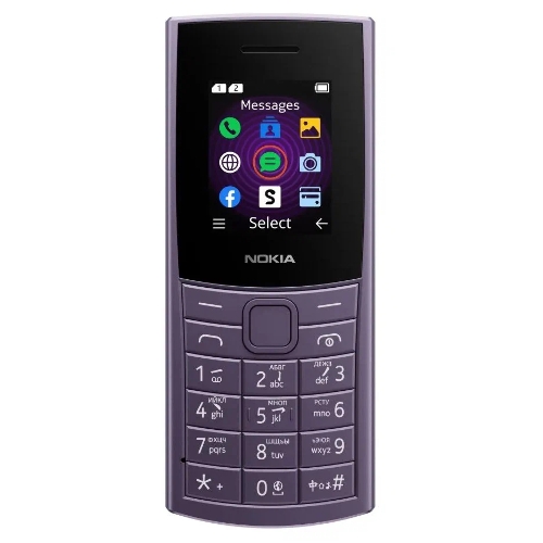 Мобильный телефон Nokia 110 4G TA-1543 DS EAC 48Mb фиолетовый