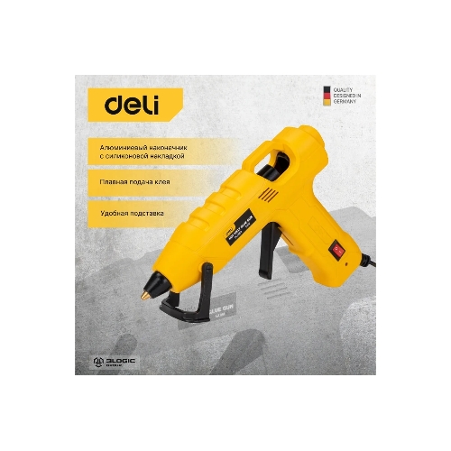 Клеевой пистолет Deli DL2560 (60Вт, диаметр стержня 11мм)
