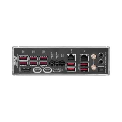 Материнская плата MSI MPG Z890 CARBON WIFI, LGA 1851, Intel Z890, 4xDDR5, 4xSATA, 5xM.2, 1xPCI-E 5.0 x16, 1xPCI-E 5.0 x8, 1xPCI-E 4.0 x4, 1xHDMI, 2xUSB-C Thunderbolt 4, 1xUSB-C 3.2 Gen 2, 10xUSB-A 3.2 Gen 2, 2x 5Gb LAN, 2x3.5 мм, 7.1, ATX