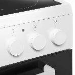 Плита электрическая Maunfeld MEC65CW07 белый, конфорок 4 шт, духовка 60 л, 60 см x 85 см x 60 см