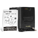 Источник бесперебойного питания ExeGate Power NB-500.LED.AVR.2SH.USB (500VA/300W, LED, AVR, 2*Schuko, USB, батарея 12V 4.5Ah, Black)