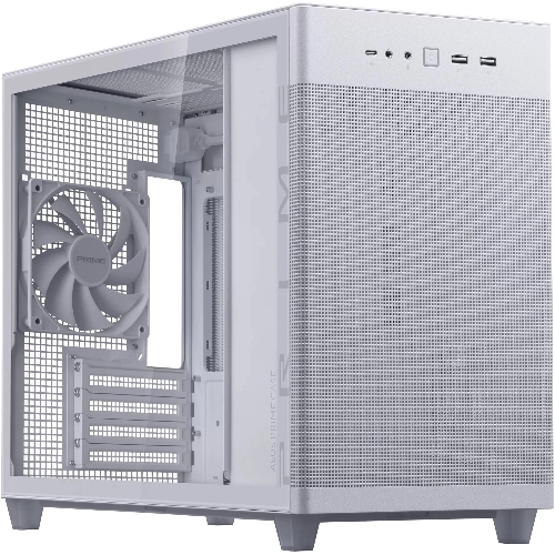 Компьютерный корпус Asus AP201 PRIME CASE TG WHITE AP201/WHT/TG