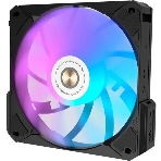 Вентилятор для корпуса Alseye i12B-K3 черный, 120 мм, 1800 об/мин, 33.2 дБ, 4 pin