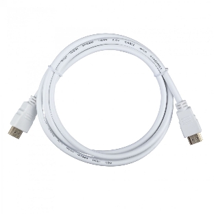 Кабель ACD-DHHM2-18W ACD-DHHM2-18W HDMI 2.0, Golden Plated,19m/19m, белый, 1.8м
