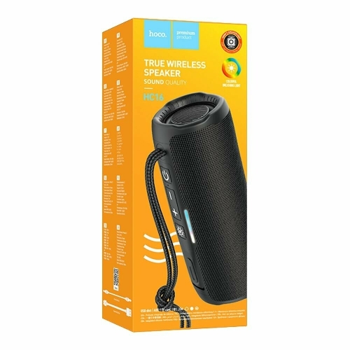 Колонка Bluetooth 5.3 5W 1200mAh Hoco HC16 (Black)