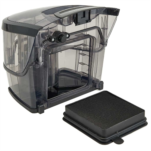 Пылесос Delta LUX DL-0836 черный с бирюзовым
