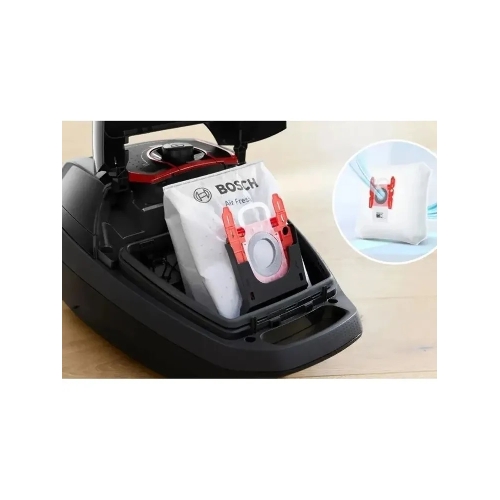 Пылесос Bosch BGL8POW3A черный, 650/890 Вт, уборка сухая, пылесборник мешок 5 л