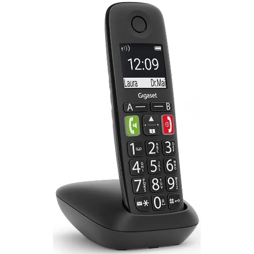 Радиотелефон Dect Gigaset E290 SYS черный АОН