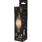 Лампа светодиодная Gauss Filament 7Вт цок.: E14 свеча 220B св. свеч. белый теп. CF35 (упак.: 10 шт) (104801107)