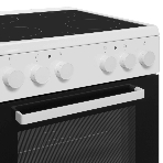 Плита электрическая Maunfeld MEC65CW07 белый, конфорок 4 шт, духовка 60 л, 60 см x 85 см x 60 см